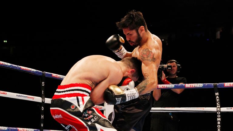 The uppercut and bodyshots worked well for Linares