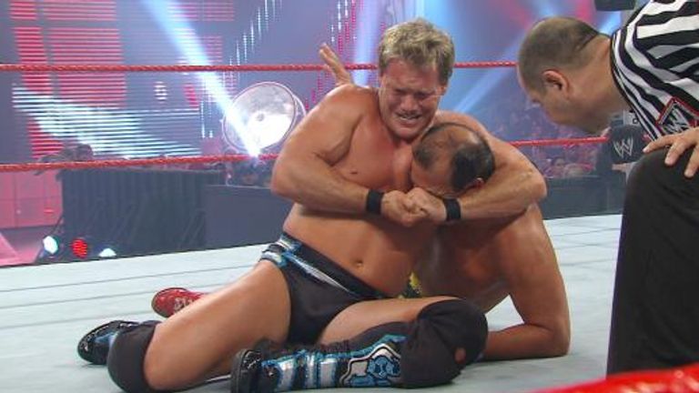 Chris Jericho battled WWE Hall of Famer Ricky Steamboat