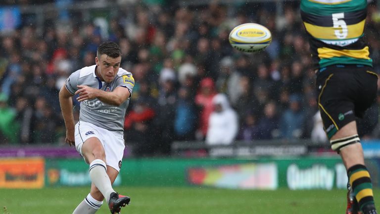 George Ford slotted two drop goals in Bath's win