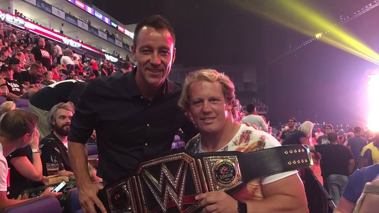 Petrus du Plessis tweeted a picture of him meeting John Terry