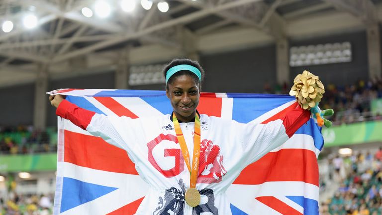 Kadeena Cox now has track gold medals in cycling and athletics