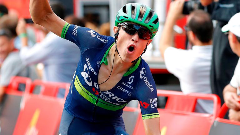 Magnus Cort Nielsen won stage 18 in a sprint