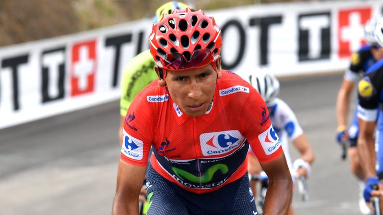 Nairo Quintana followed Alberto Contador's surprised early attack