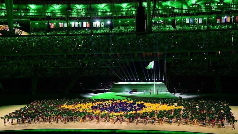 It was a spectacular opening ceremony in Rio on Wednesday