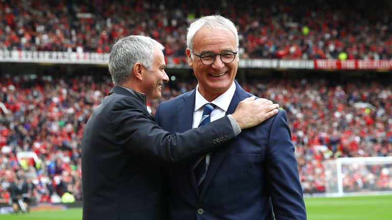 Image result for mourinho n ranieri