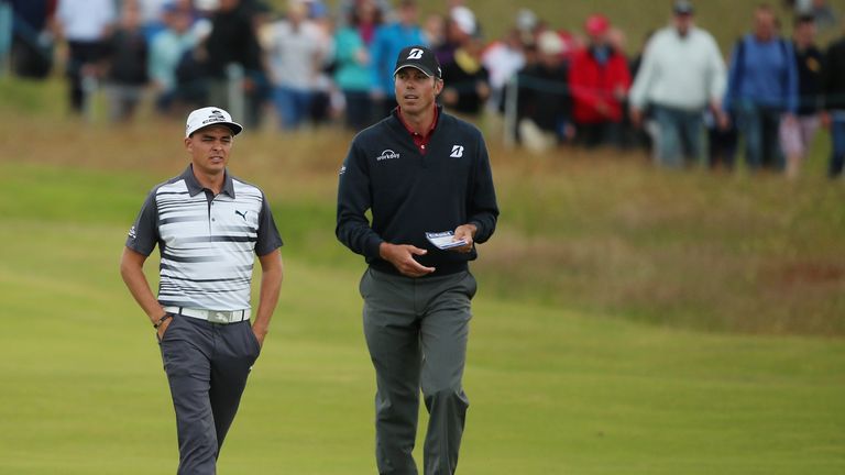 Rickie Fowler and Matt Kuchar have been named as Ryder Cup wildcards for Hazeltine