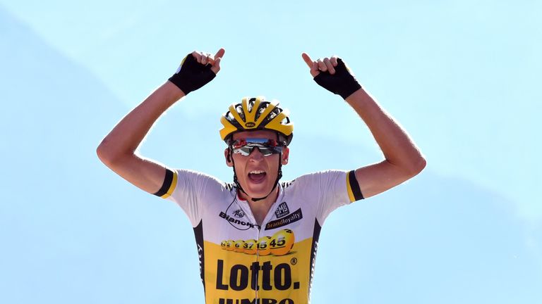 Robert Gesink won stage 14