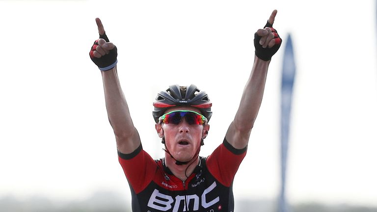 Rohan Dennis won stage 7b after a late attack