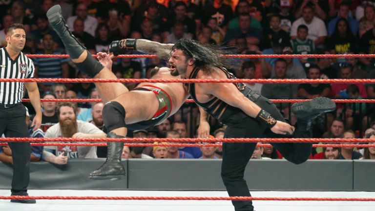 Roman Reigns beat Rusev at WWE Clash of Champions