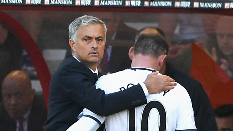 Jose Mourinho said Rooney appeared to have been taken aback by criticism this season