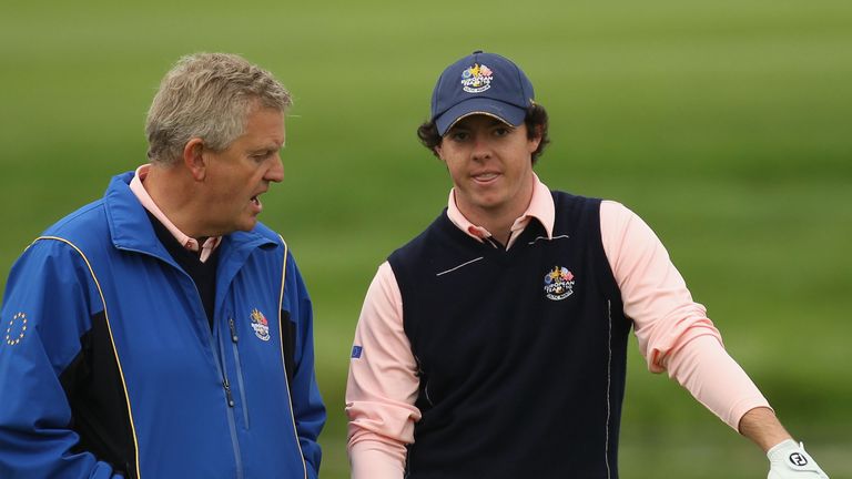 McIlroy admitted to feeling uncomfortable on his Ryder Cup debut