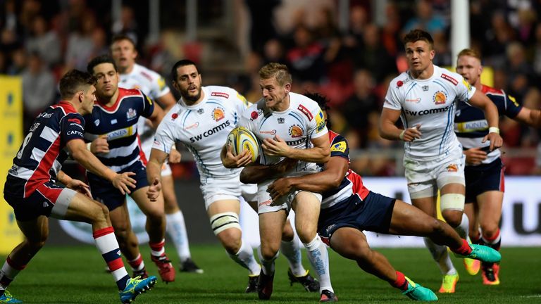 Gareth Steenson kicked five conversions and two penalties