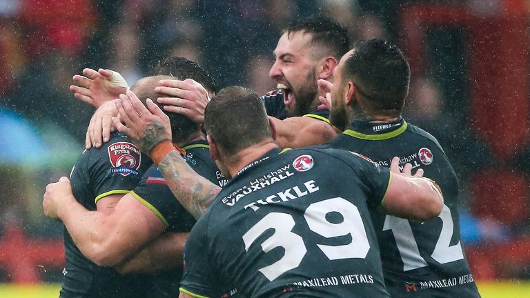 Leigh are back in Super League for the first time since 2005