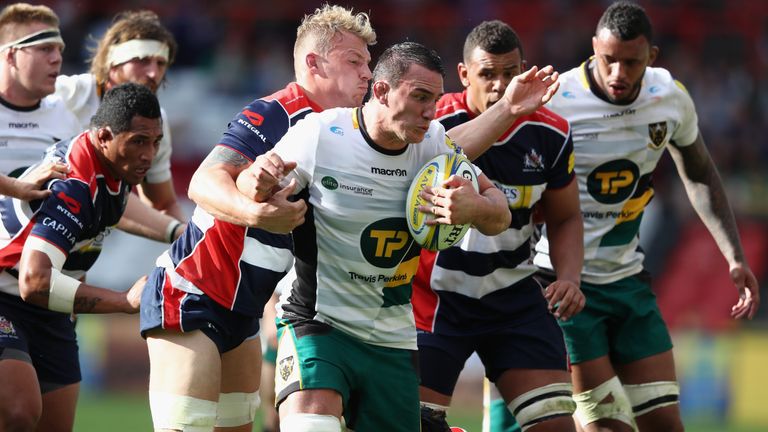 France No 8 Louis Picamoles scored his first try for Saints