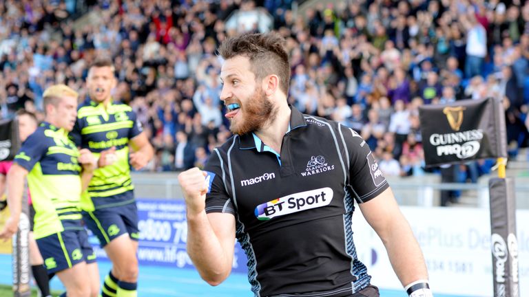 Tommy Seymour scored four tries to take his tally to six tries in two games
