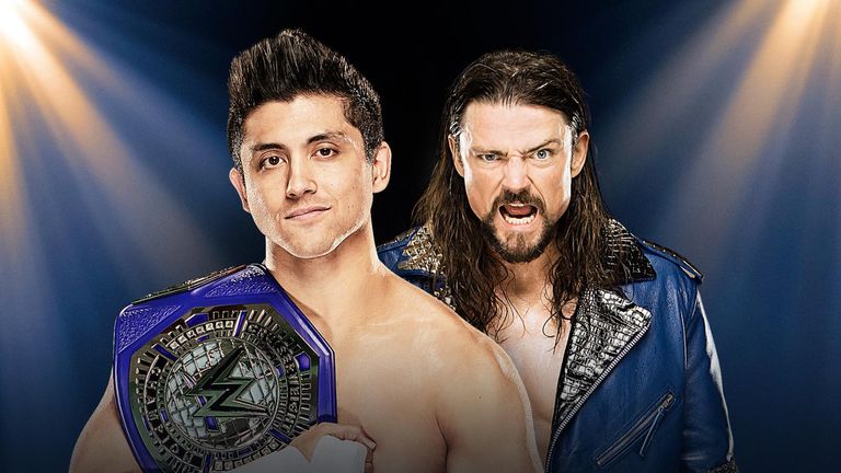 Perkins will defend the Cruiserweight Title against Brian Kendrick on Sunday night