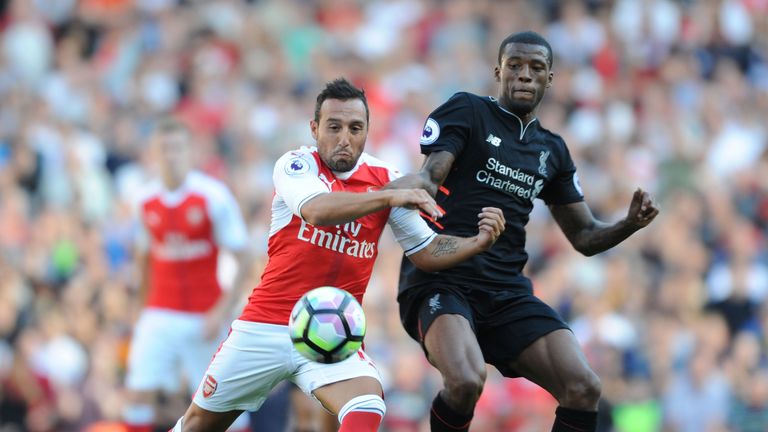 Georginio Wijnaldum (right) has enjoyed an excellent start to the season with Liverpool, but still feels he can do better