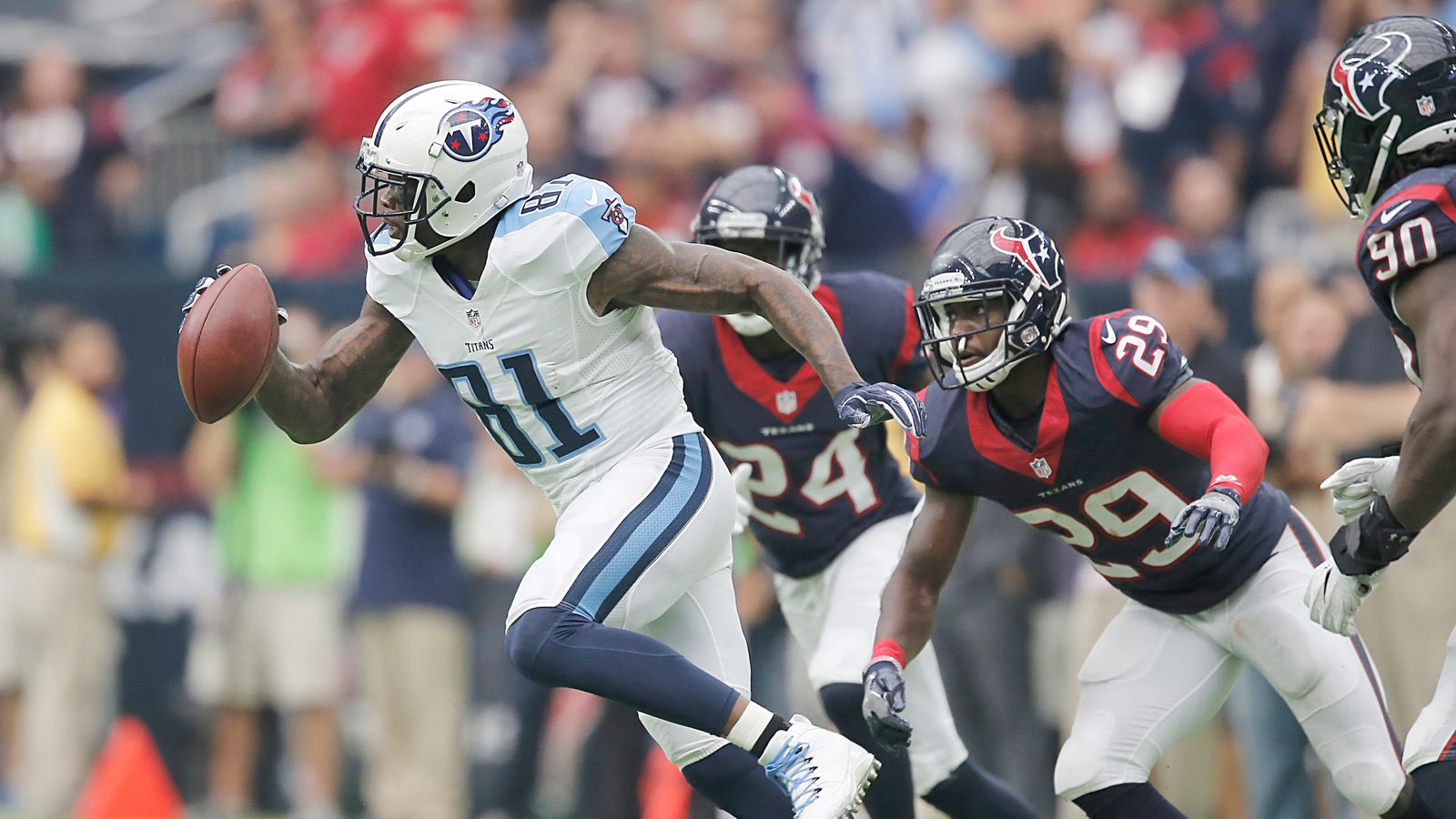 Andre Johnson signing with Titans for third AFC South team - ABC7 New York