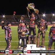 Wolves crowned champions 