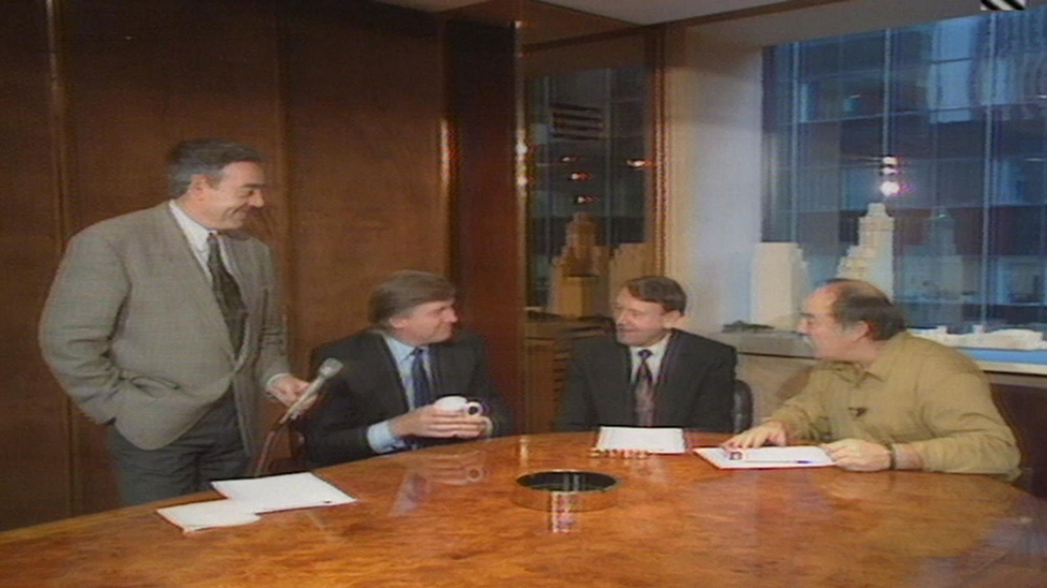 Watch Donald Trump Make The 1991 92 Rumbelows Cup Draw Football