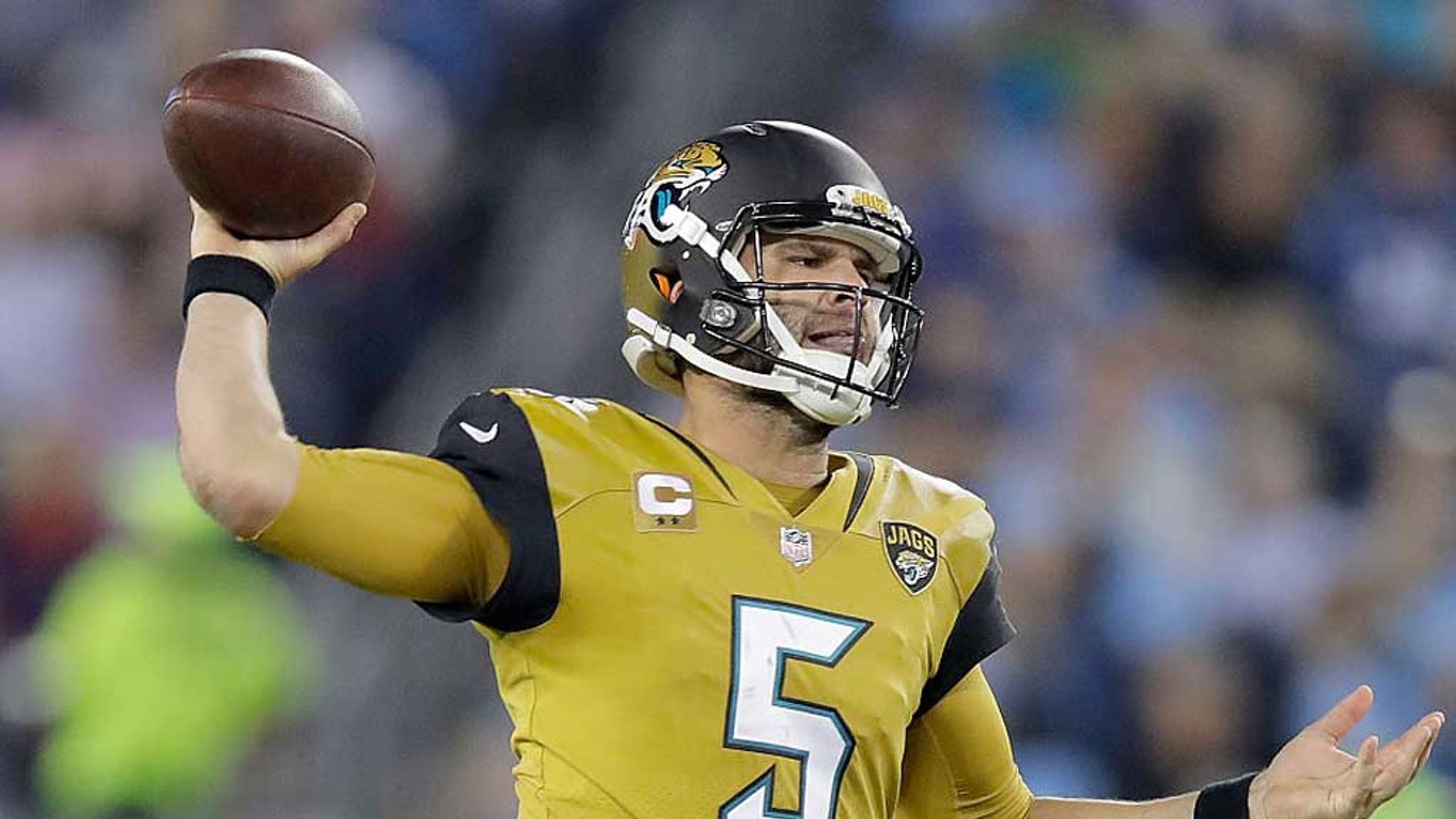 Jaguars defeat Titans 36-22 in Nashville for first time in nine years