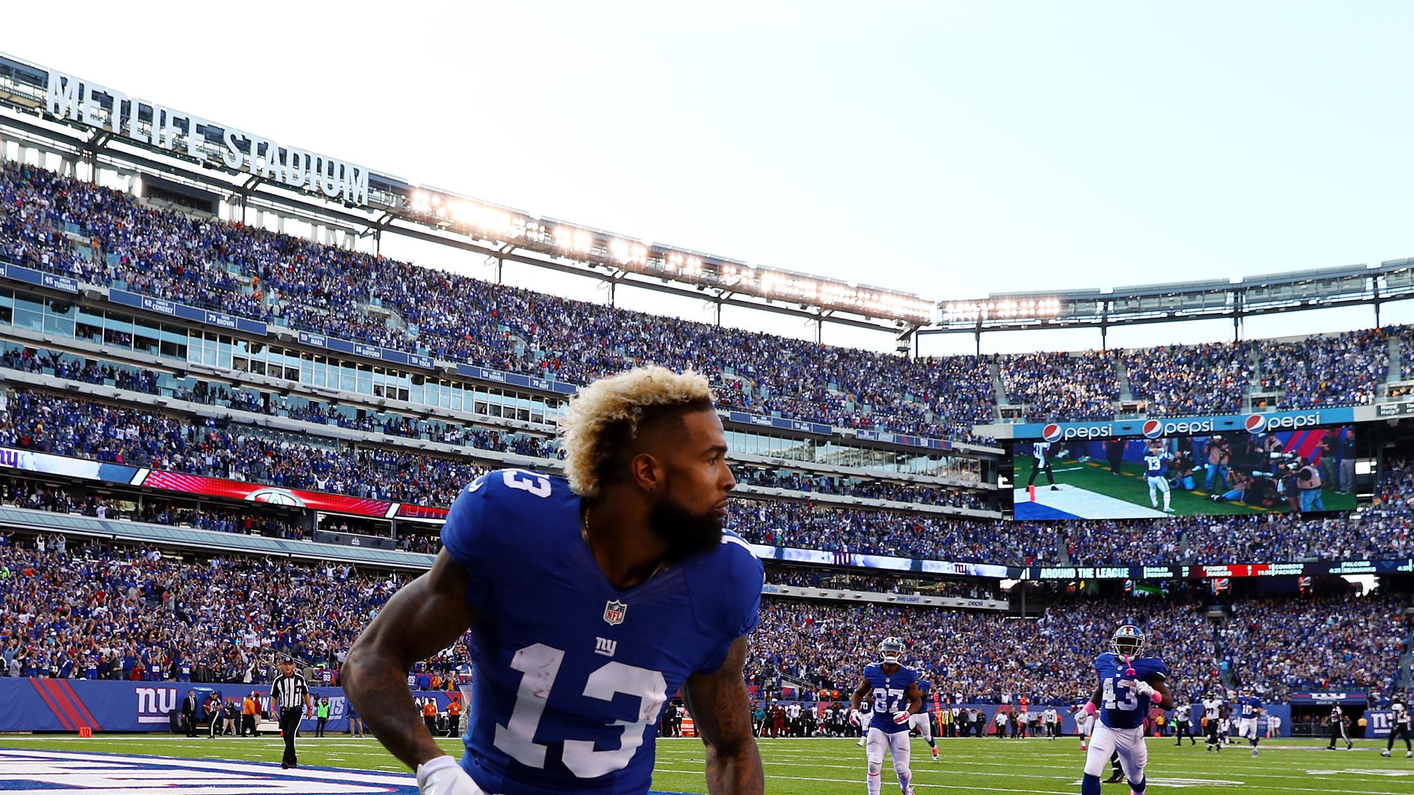 Odell Beckham Jr. had fun again and basically beat the Ravens by himself 