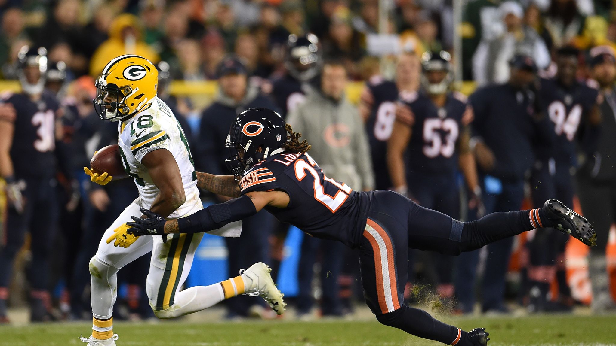 Green Bay Packers running back Eddie Lacy placed on injured