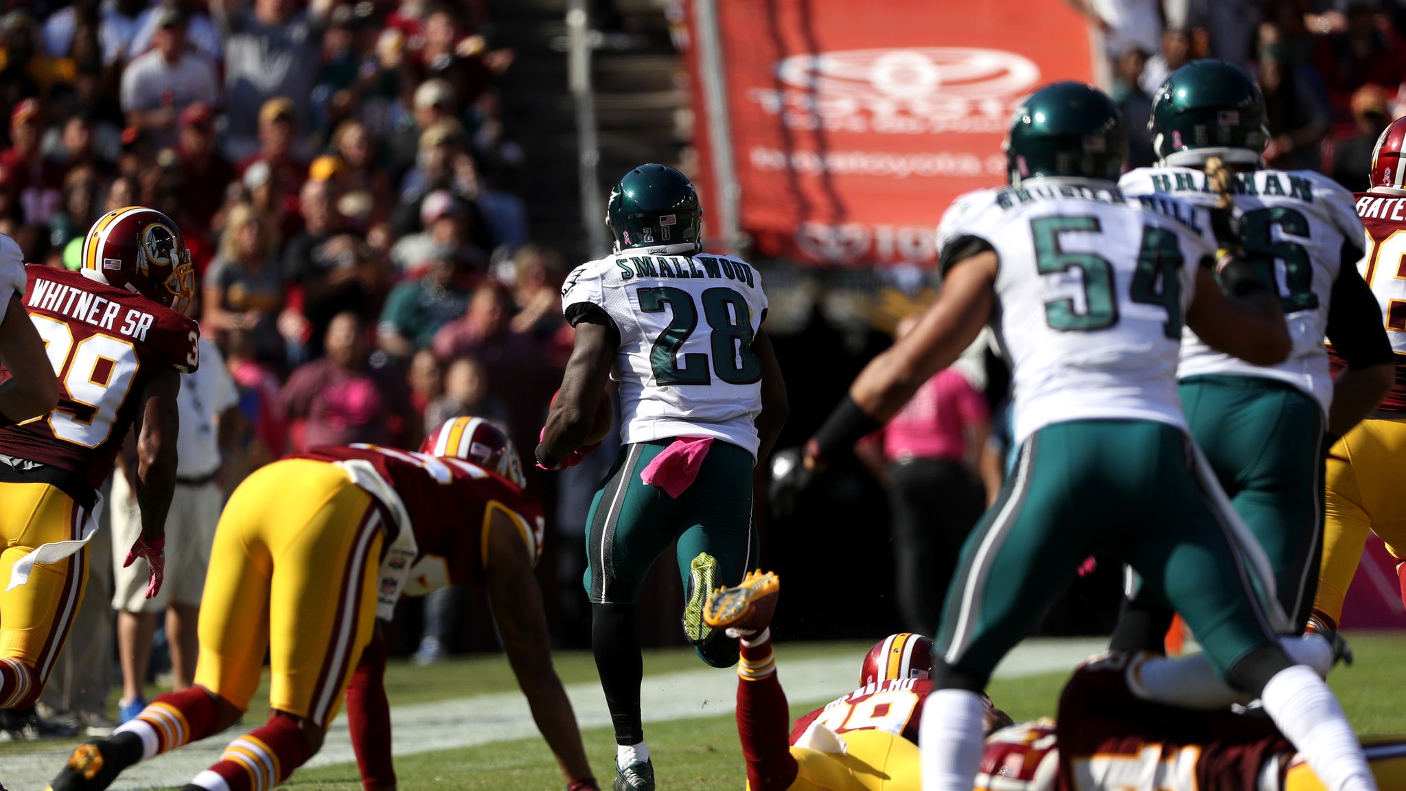 Highlights and Touchdowns: Washington 17-27 Eagles in NFL Season