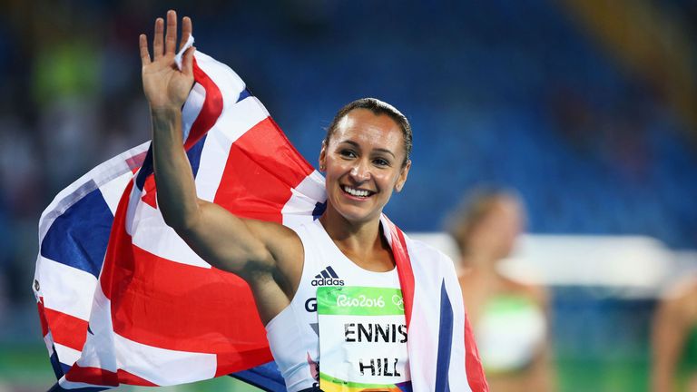 Jessica Ennis-Hill is a former SportsAid award recipient