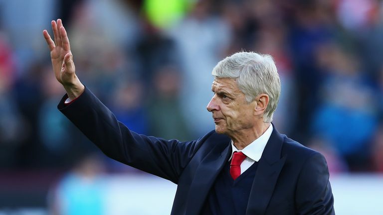 Wenger has been in charge of Arsenal for 20 years