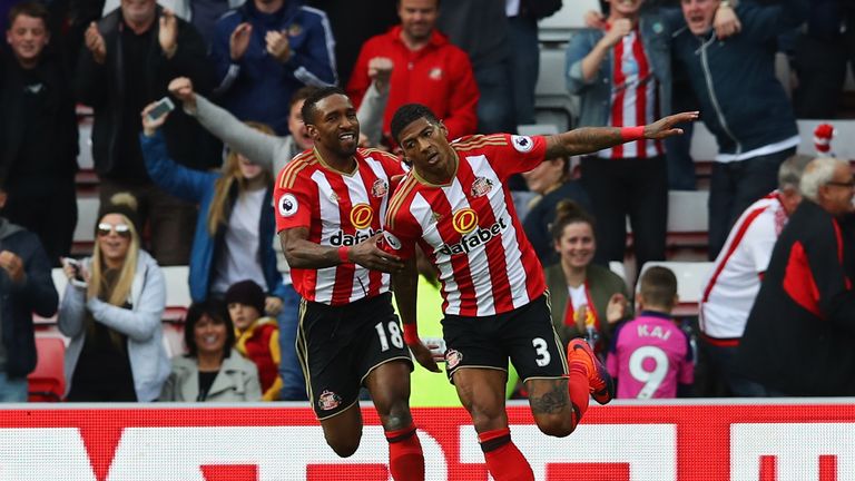 Van Aanholt has scored three goals this season for Sunderland and made 95 appearances for the club overall