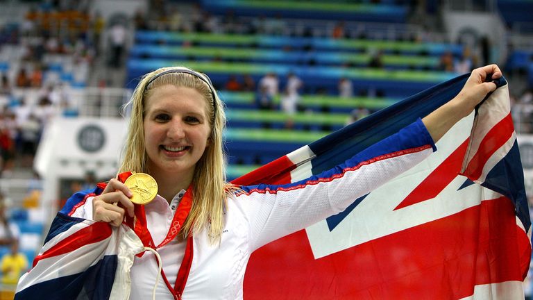 Swimmer Rebecca Adlington is worried about global waters and marine environments becoming 'polluted and exploited'