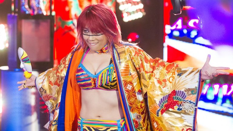 Asuka gets ready for TakeOver: Orlando.