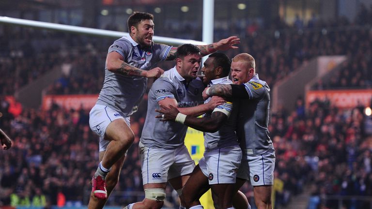 Bath have only lost once under the stewardship of Todd Blackadder but left it late at Sandy Park