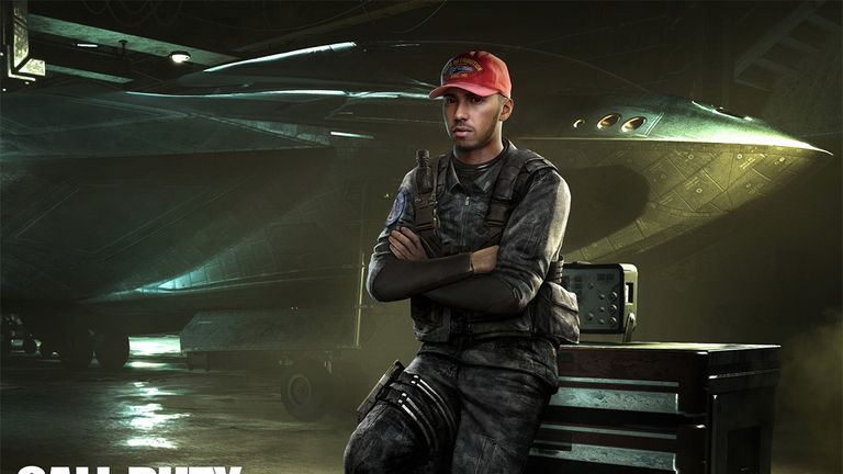 Lewis Hamilton honoured to appear in latest edition of Call of Duty
