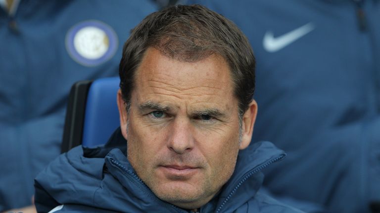 Frank de Boer has been linked with both clubs