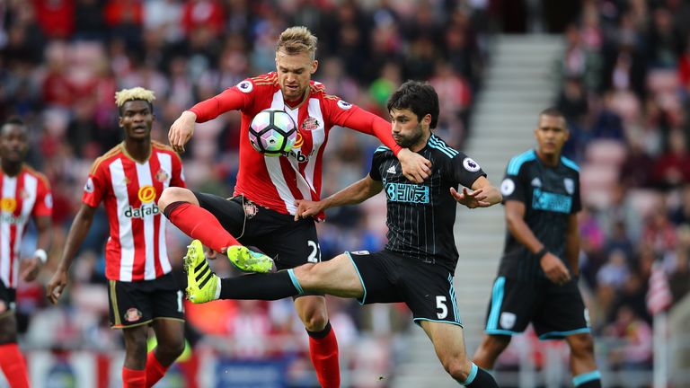 Sunderland could be without Jan Kirchhoff for a month