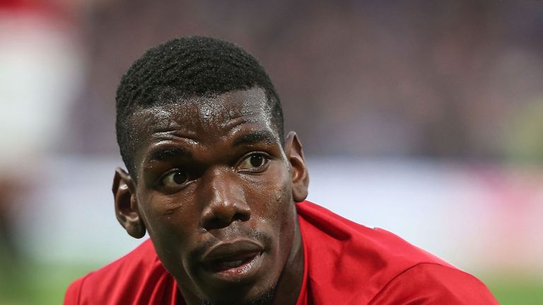 Pogba could end his career as a central defender, according to Mourinho
