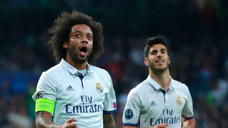 Marcelo's strike deflected in for the second