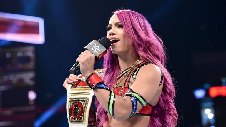 Sasha Banks has held the Raw women's championship four times