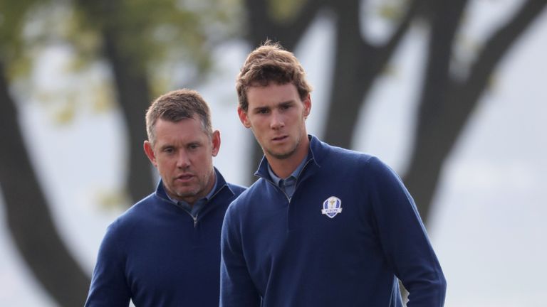 Thomas Pieters was the 11th person to have partnered Westwood in the Ryder Cup, but it didn't end well with a 5&4 loss to Dustin Johnson and Matt Kuchar