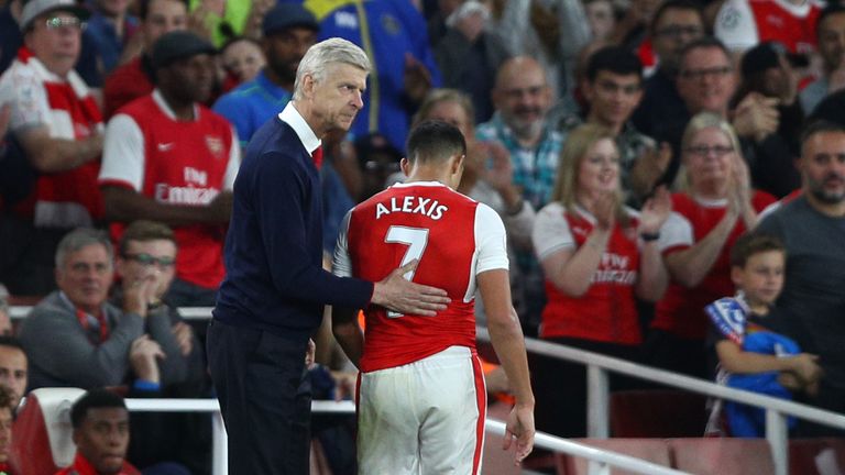 Arsene Wenger has likened Alexis Sanchez to Barcelona striker Luis Suarez