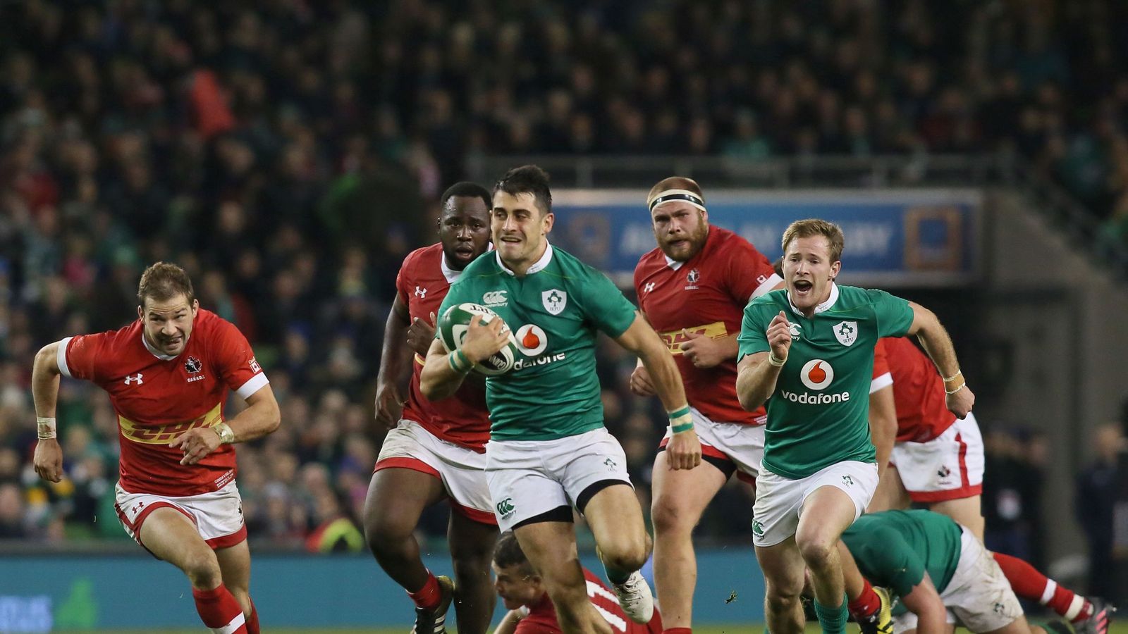 Ireland 52 - 21 Canada - Match Report & Highlights