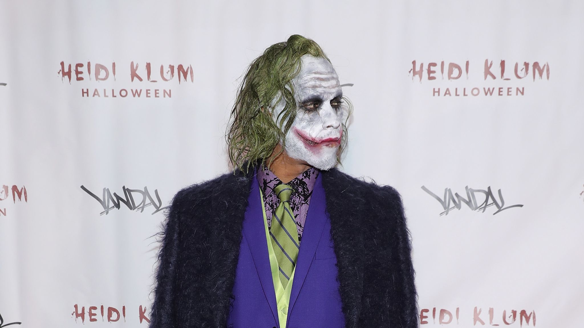 Lewis Hamilton Turns The Joker For Halloween Party F1 News