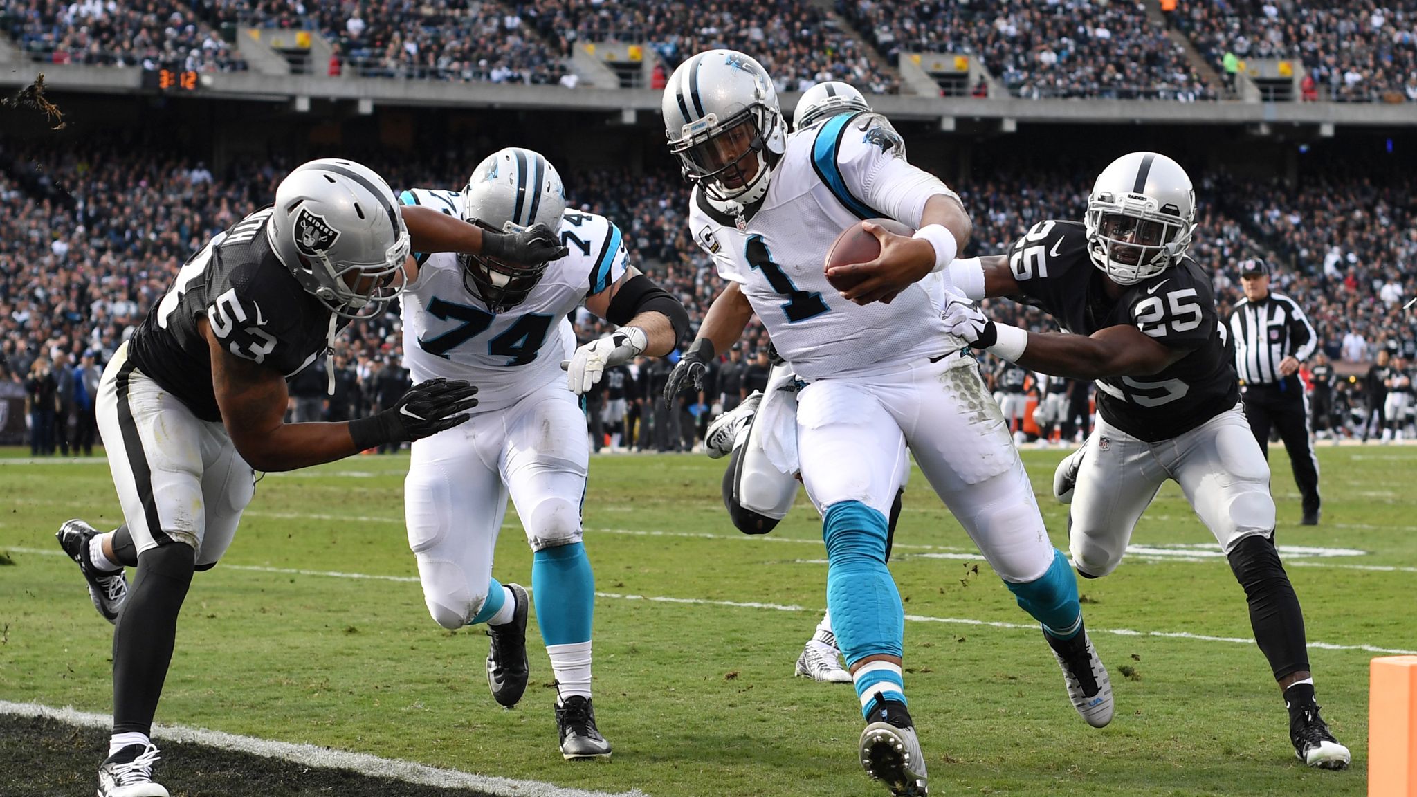 Photo: Panthers Ted Ginn Jr. scores 88 Yd TD in loss to Oakland