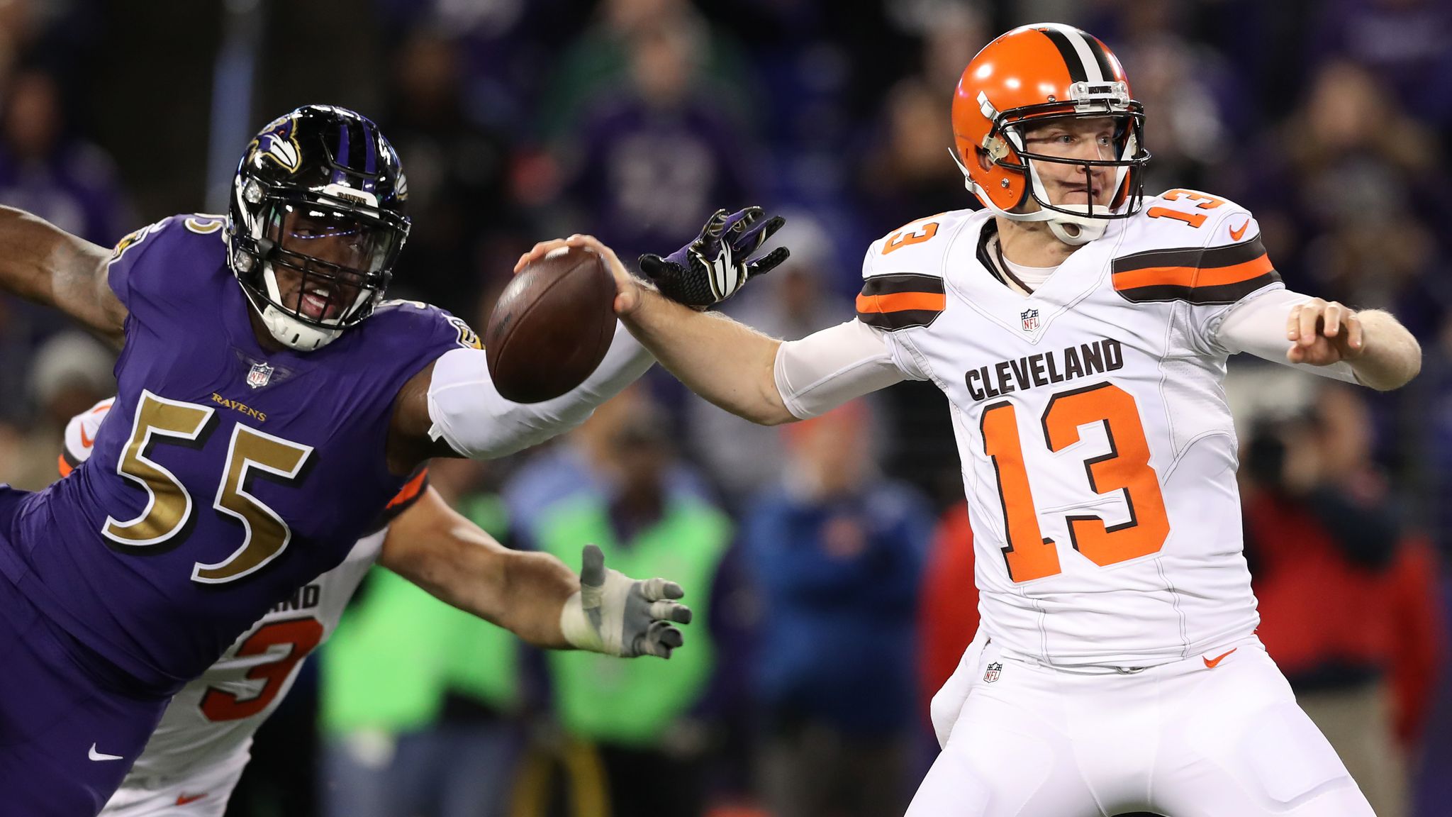 Lamar Jackson's Baltimore Ravens host Cleveland Browns in AFC North rivalry  clash: NFL Week Seven games live on Sky Sports, NFL News