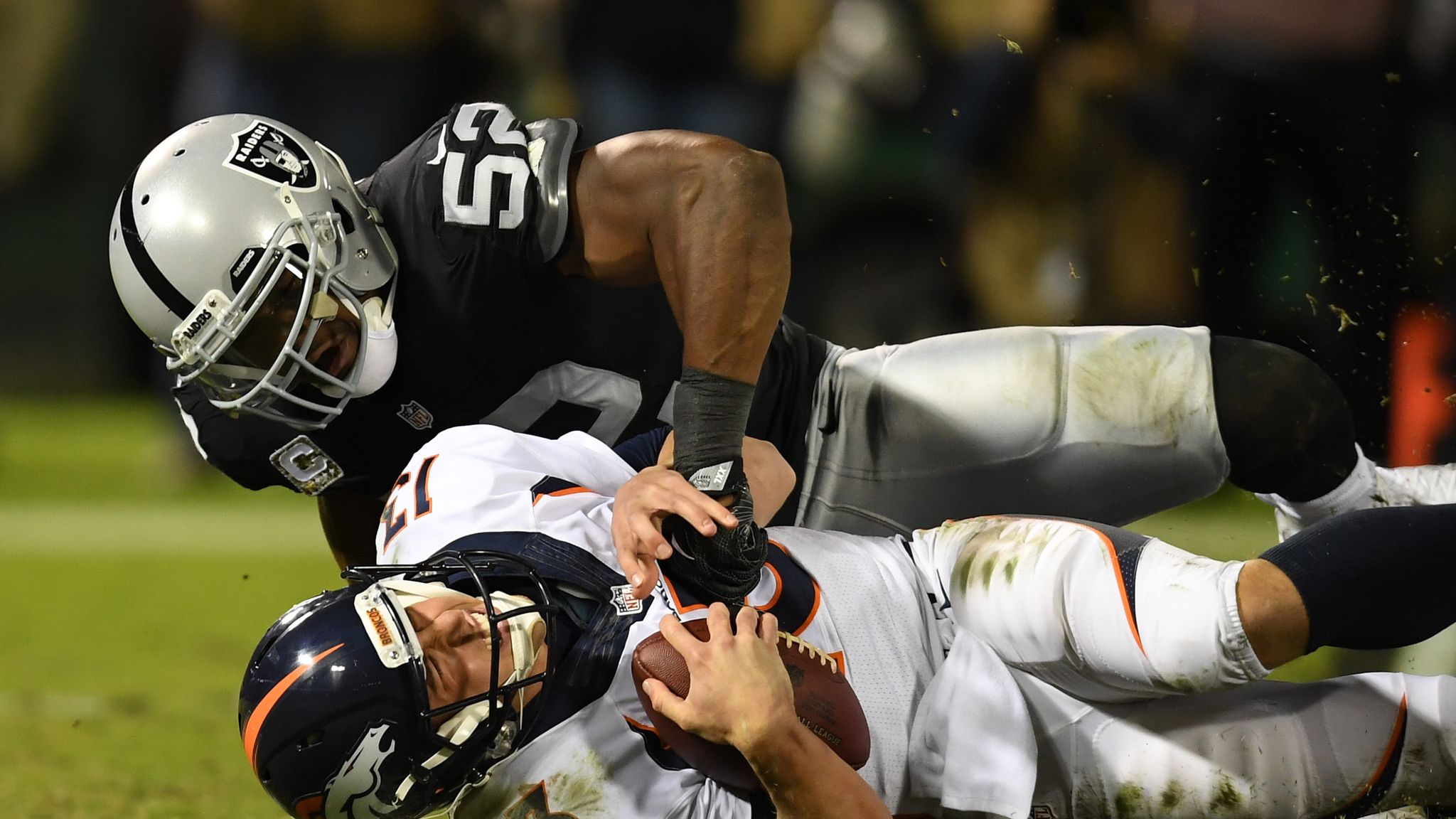 Khalil Mack's Chicago Bears debut must've had Gruden grimacing