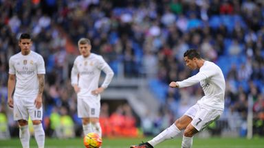 Cristiano Ronaldo has scored five goals for Real Madrid in eight appearances so far this season in La Liga