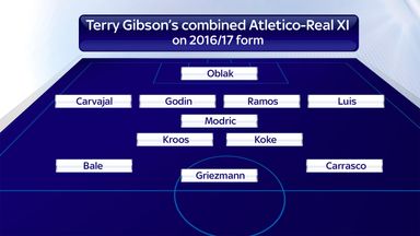 Ahead of the Madrid derby on Saturday, Terry Gibson picked his combined Atletico-Real XI based on this season's form