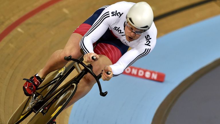 Matt Crampton has ridden for British Cycling since 2003